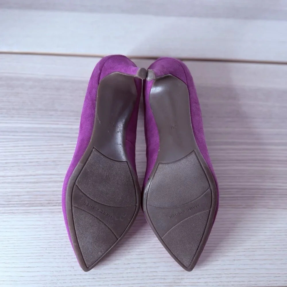 Marc Fisher Claire Pump fucsia Suede US Women's 7. women - Picture 5 of 6